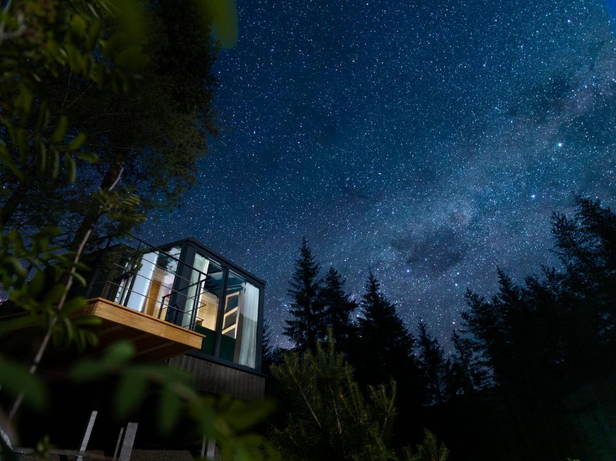 Skyview Chalets Am Camping Toblacher See Exterior foto